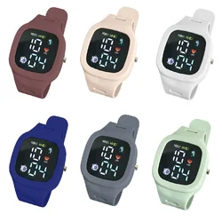 GPS Tracker Watch Smart For Kids Watch Waterproof Silicone Strap GPS Fitness Tracker Digital Sports Watches Heart Rate Monitor