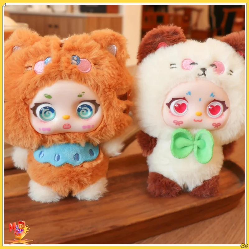 Boneka Hewan Seri The Cat From The Planet Meow Blind Box, Mainan Trendi, Liontin Dekorasi, Hadiah Kejutan Ulang Tahun untuk Anak Perempuan
