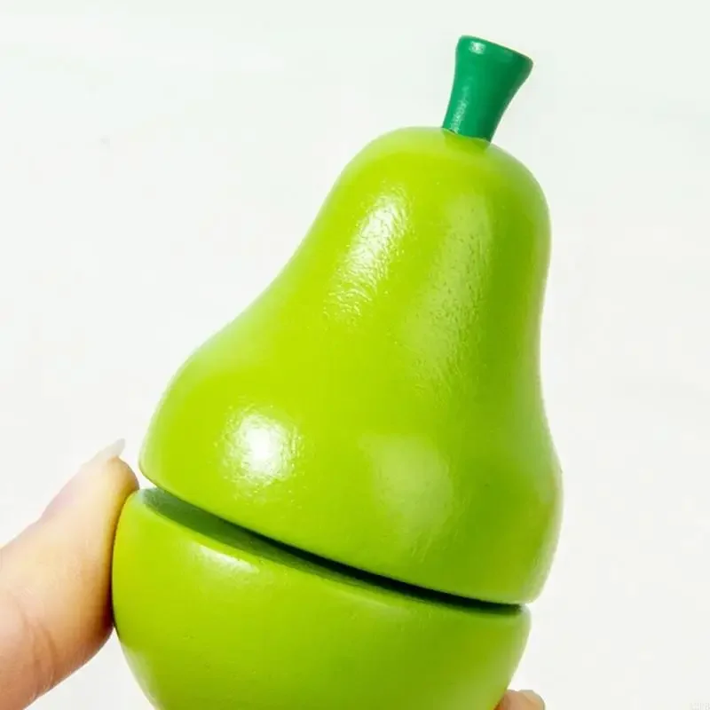 Brinquedo cozinha infantil com modelo comida fatiada, prática habilidades motoras 15UB