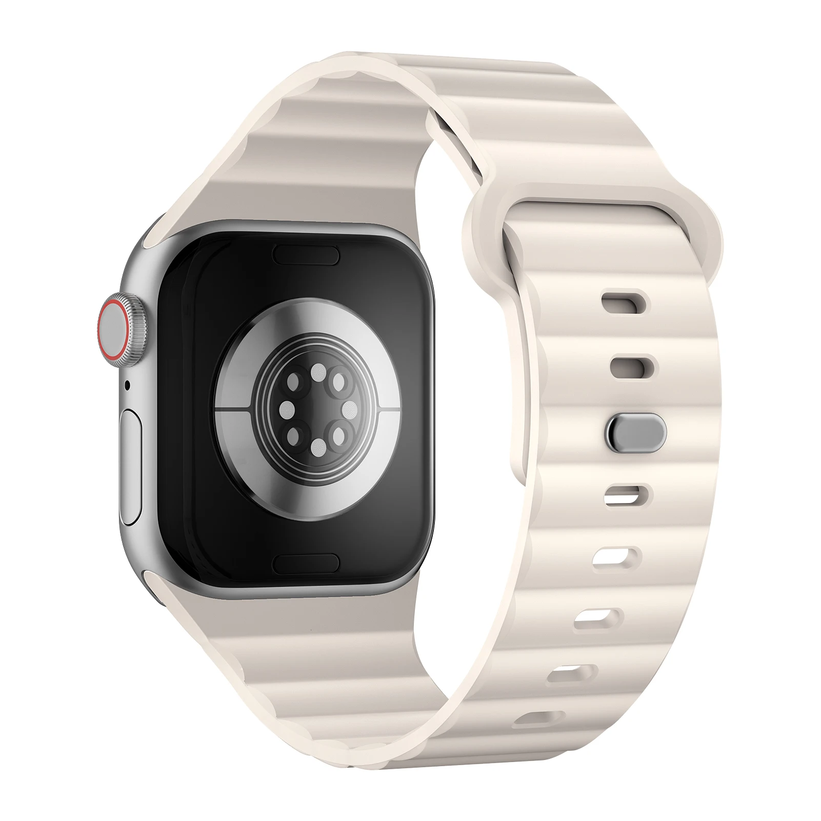 Correa de silicona para Apple watch band 44mm 40mm 49mm 45mm 46mm 42mm 41mm pulsera deportiva correa iWatch serie 10 9 7 8 5 6 SE Ultra