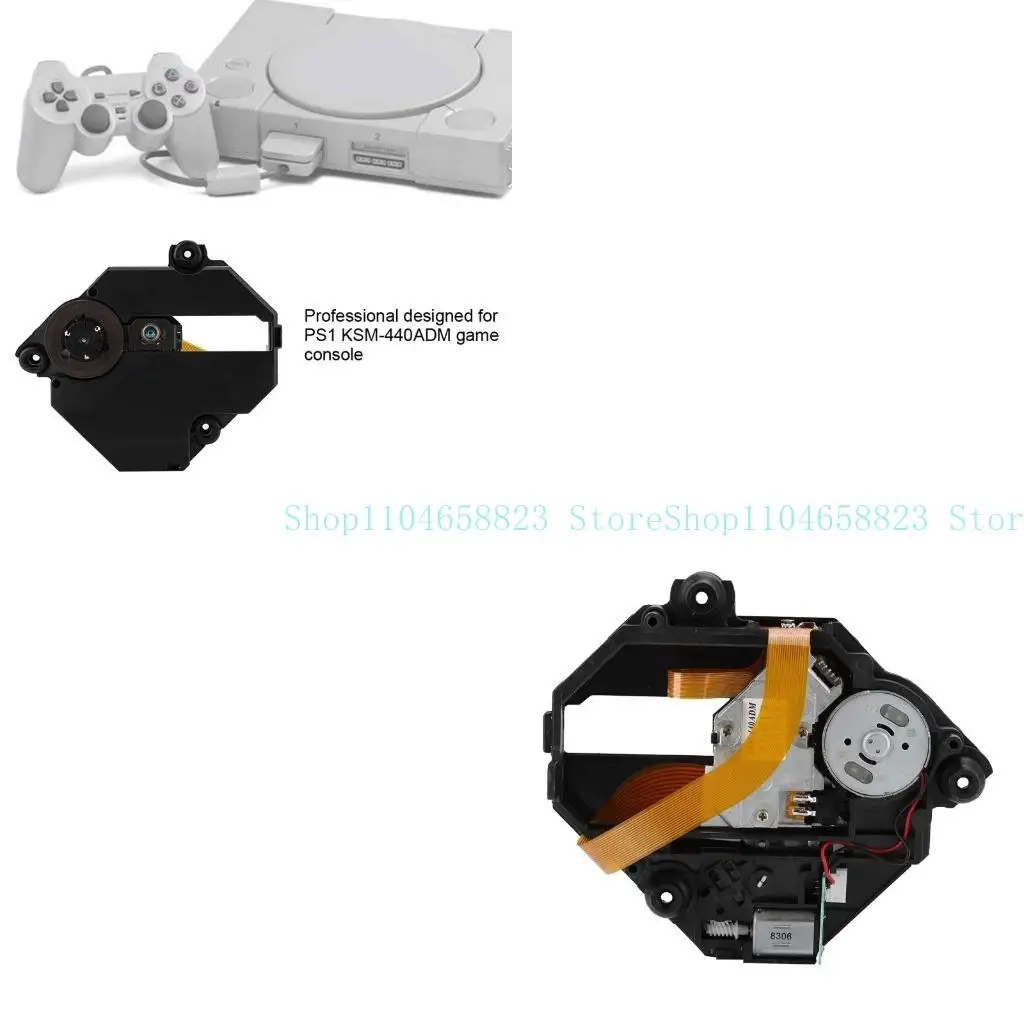 

652F Anti Fall Optical Fit for PS1 KSM-440ADM Gaming Accessories Game Console Lens