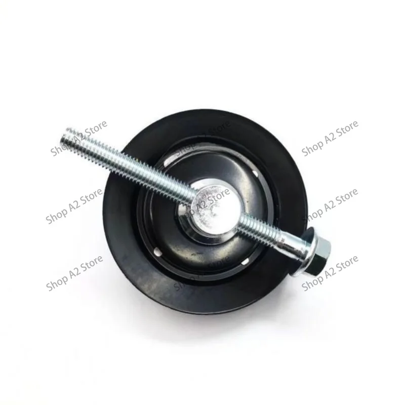 Excavator air conditioner belt tensioner assembly (with adjusting screw)