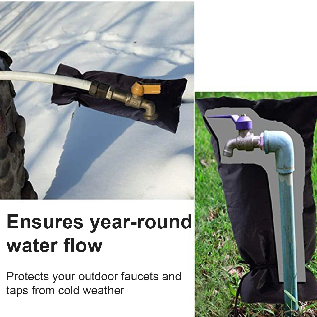 Faucet Cover Outside Cold Weather Protection Insulation Protectors Thickened Sink Spout Outdoor Winter Accessories