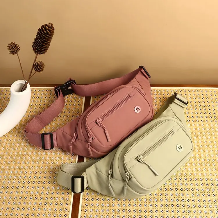 

OuTian женская универсальная повседневная модная поясная сумка через плечо легкая носимая водонепроницаемая нагрудная сумка Caier