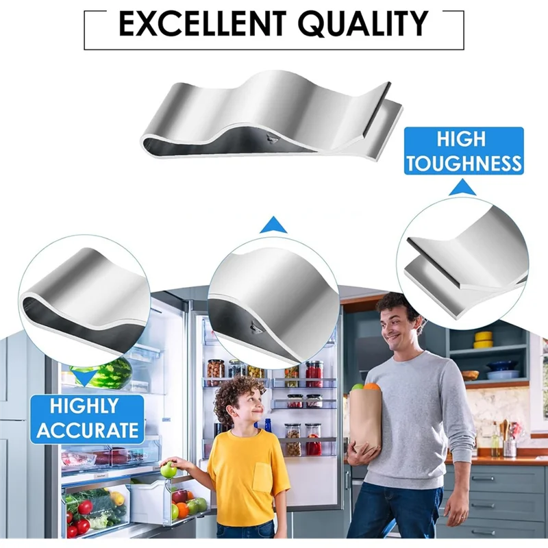 ABUL-노르콜드 RV 냉장고 서미스터 장착 클립 모델 618548 633734 호환 4개입 냉장고 교체 부품