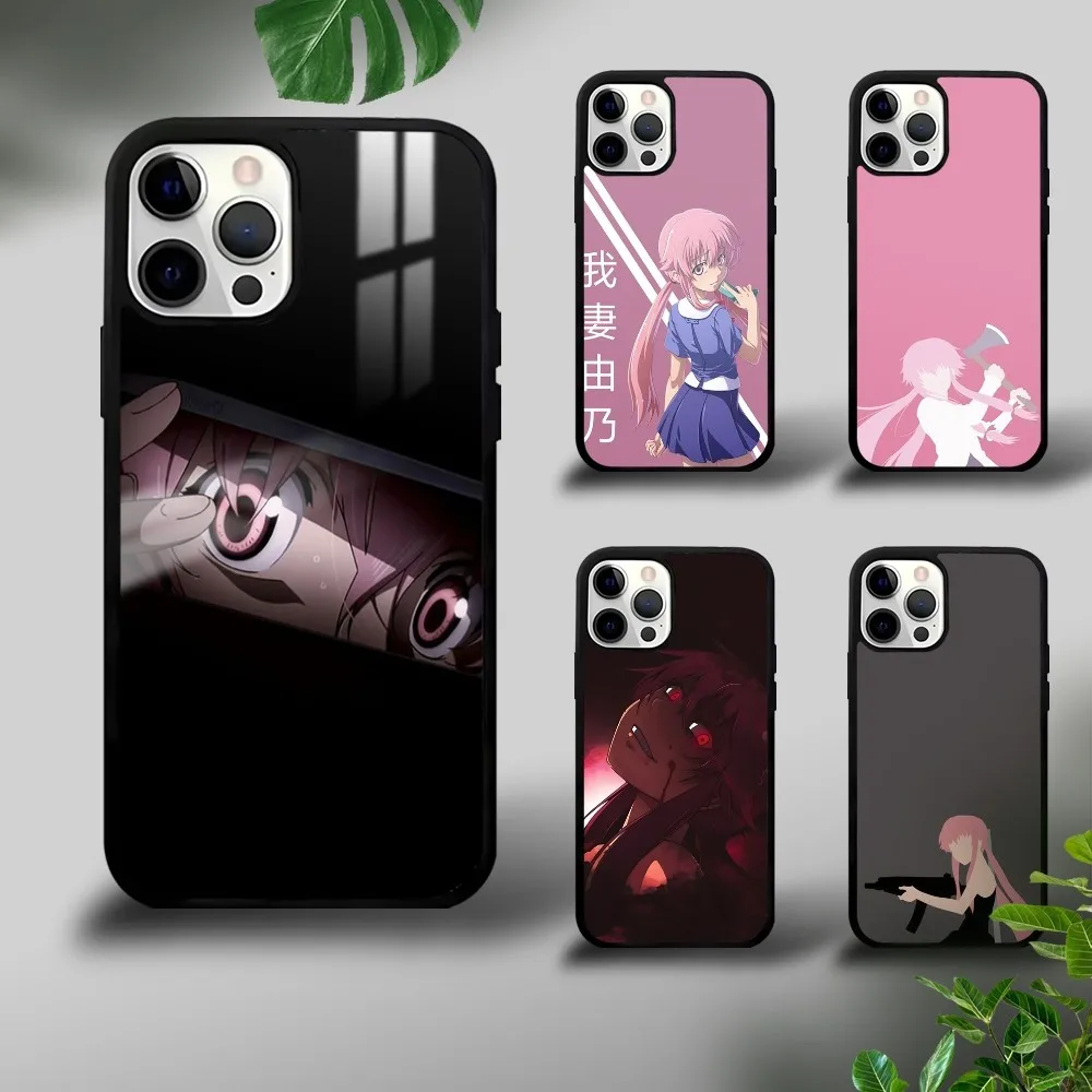 

Anime F-FuTUre D-Diarys Cute Phone Case For iPhone 16 15 14 13 12 11 Pro Xs Max Mini Plus Celulares Hard Funda