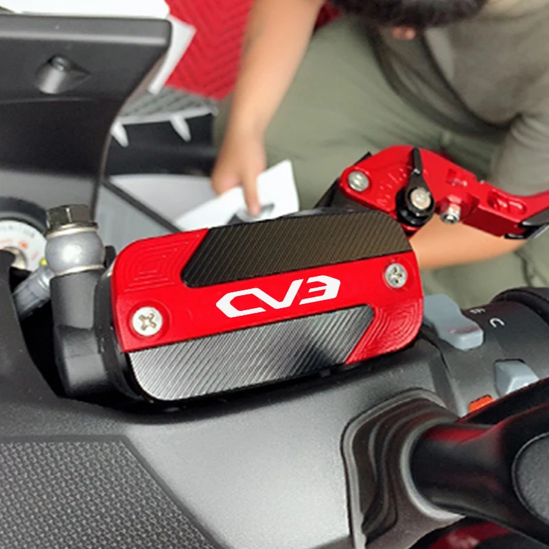 غطاء خزان سائل فرامل دراجة نارية CNC ، غطاء زيت ، ملحقات لكيمكو ، CV3 ، 550i ، CV 3 ، CV 3 ، 550CC ،