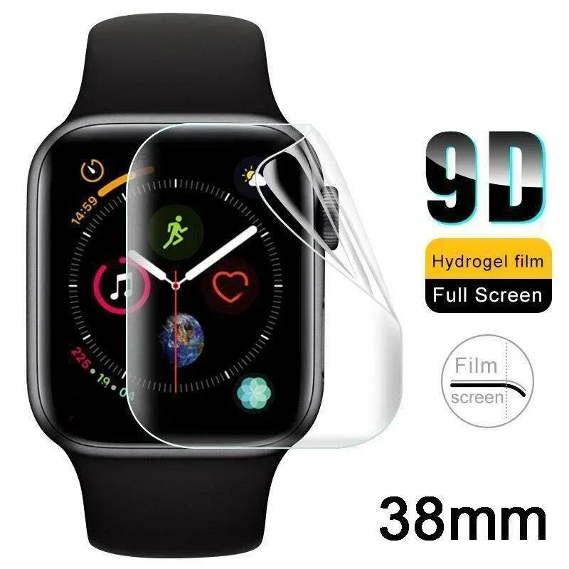 Soft Hydrogel Screen Protector Film For Apple Watch 9 8 7 6 SE 5 4 3 45MM 42MM 40MM 44MM 38MM Not Glass for iWatch Ultra 2 49MM