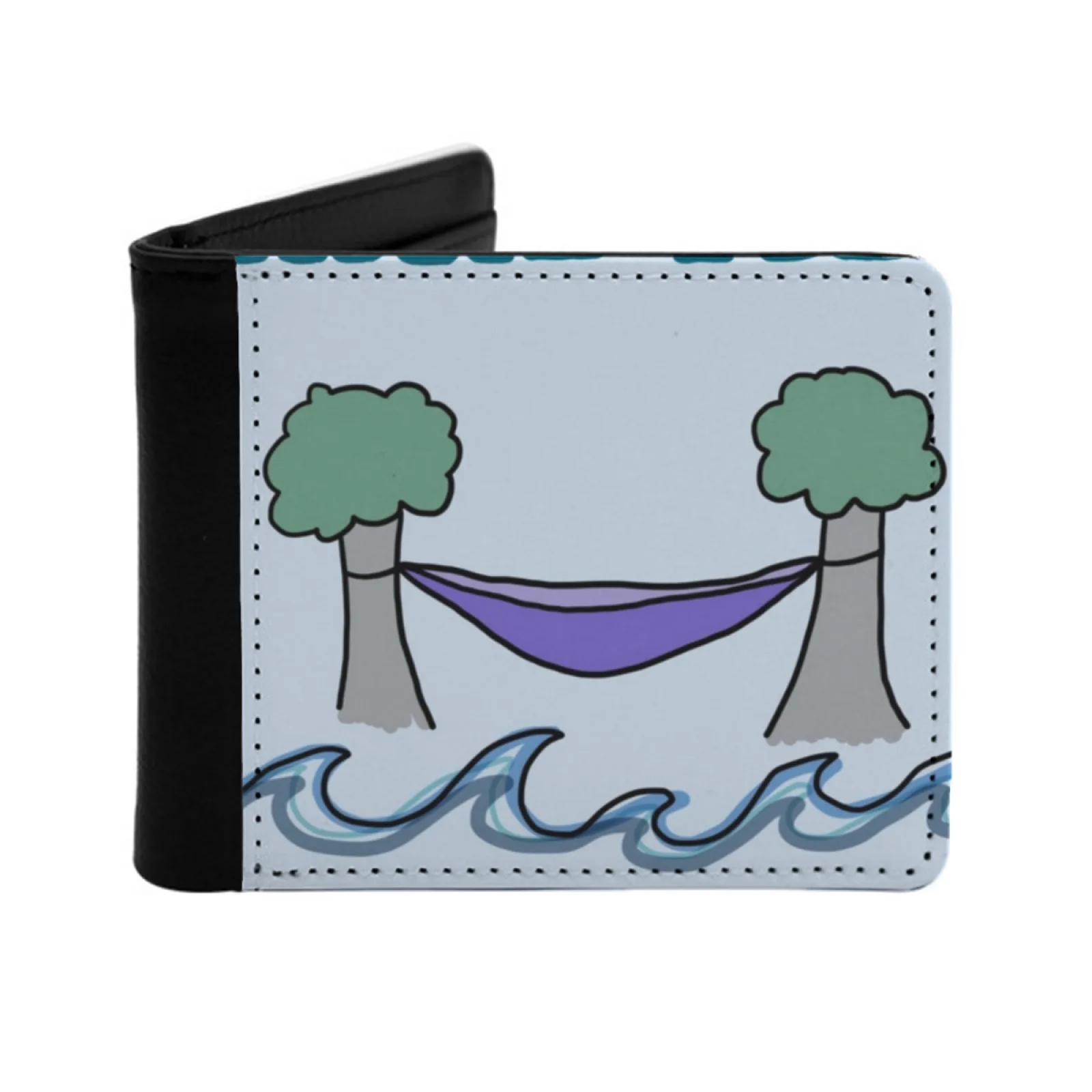 

Northwestern Lake Fill Personalized Wallet For Men And Women Pu Leather Short Pocket Purse Northwestern Nu College Lake Lake