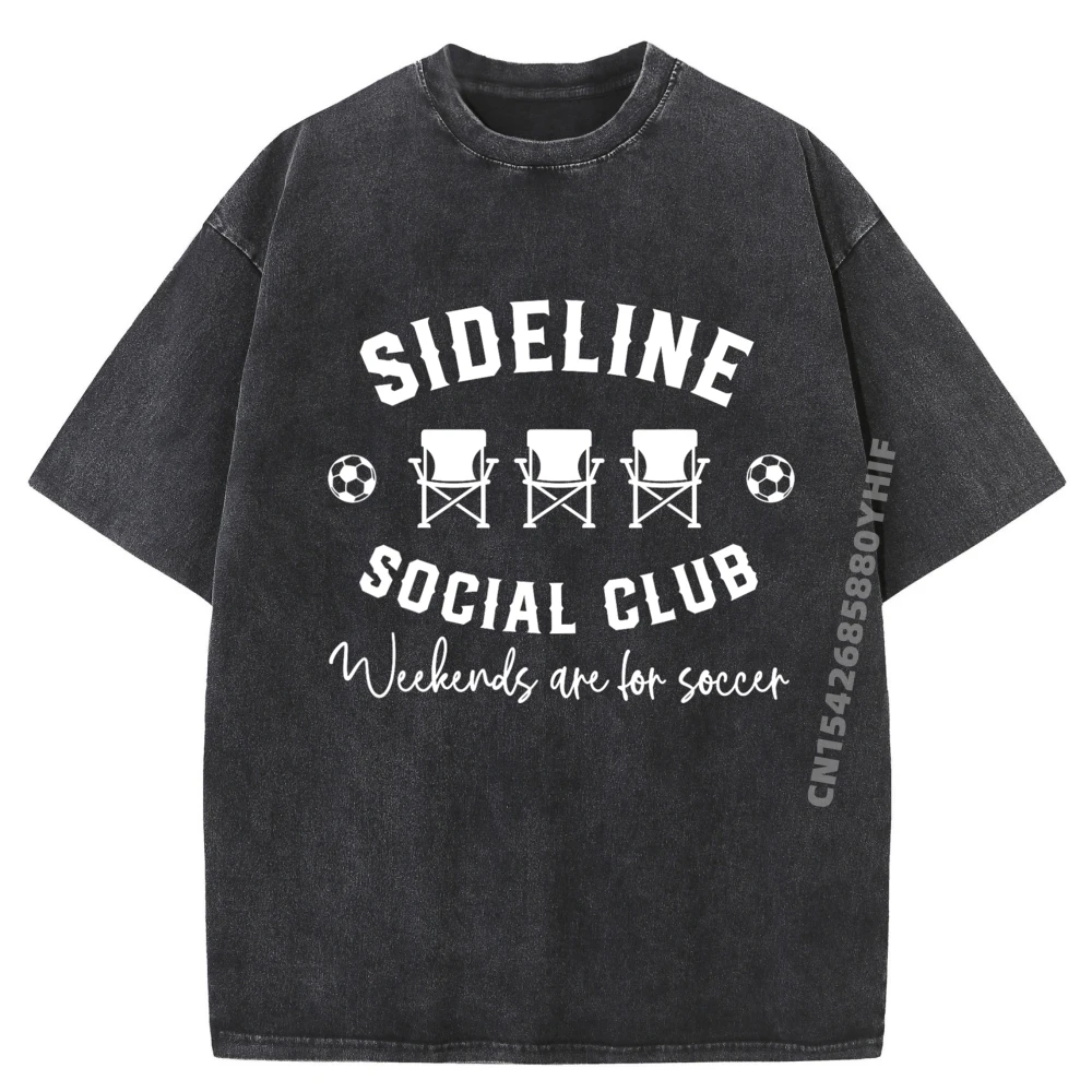 

Боковые выходные для социального клуба для футбола, забавные футбольные рубашки с рисунком, дышащие потертые мужские топы Camisetas