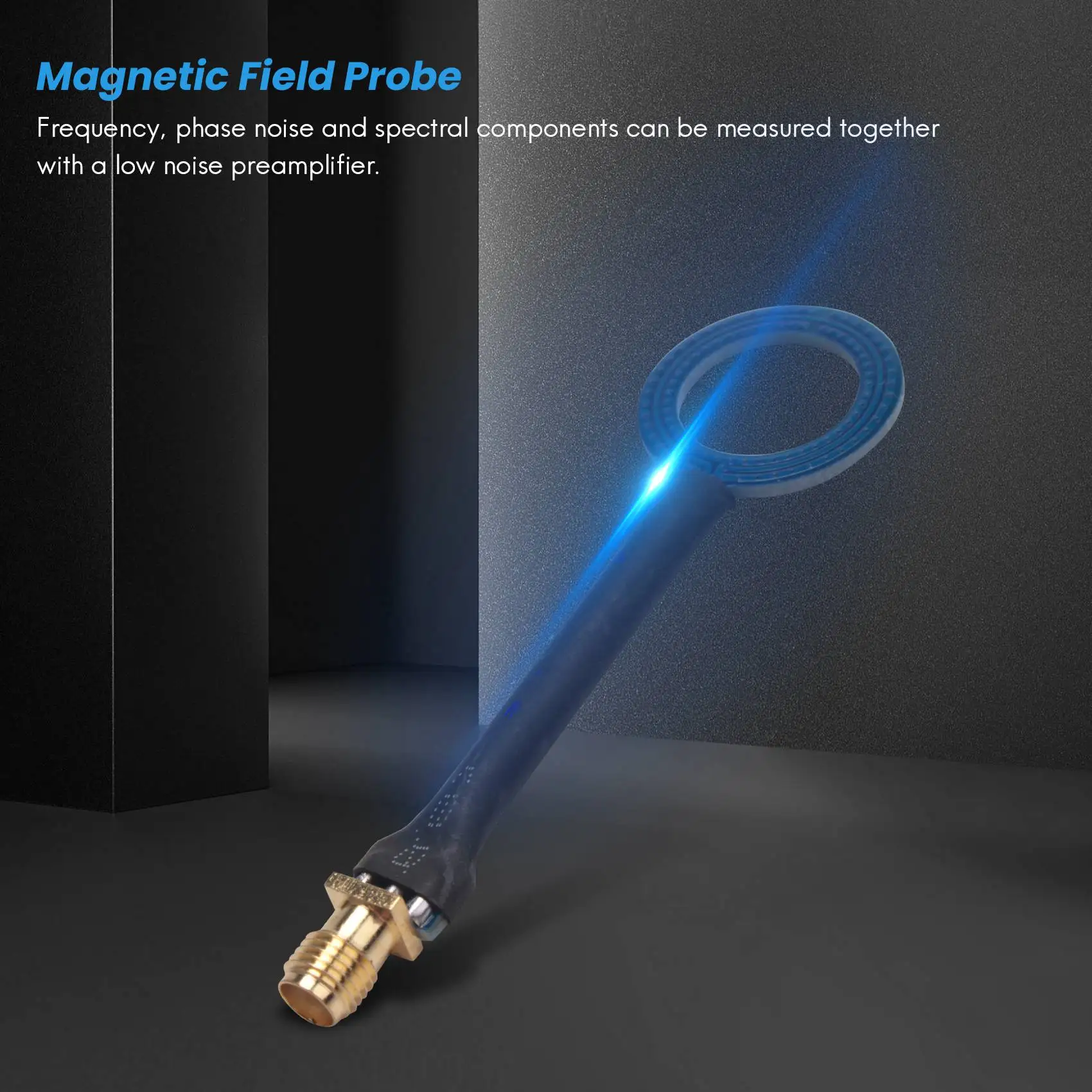 

5PCS Magnetic Field Antenna,EMC EMI Near Field Probe Conduction and Radiation Correction Magnetic Field Probe Vogue