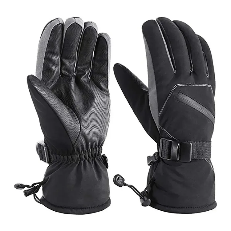 

Men Ski Gloves Winter Waterproof Thermal Insulate Snowboard New Coming Soft Fabric Material All Multi Colors Ski Gloves