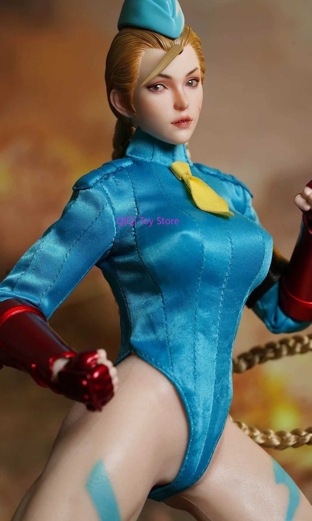 

In Stock 1/6 Street Fighter Jiami Movable Soldier Doll Fighting Female Warrior P020