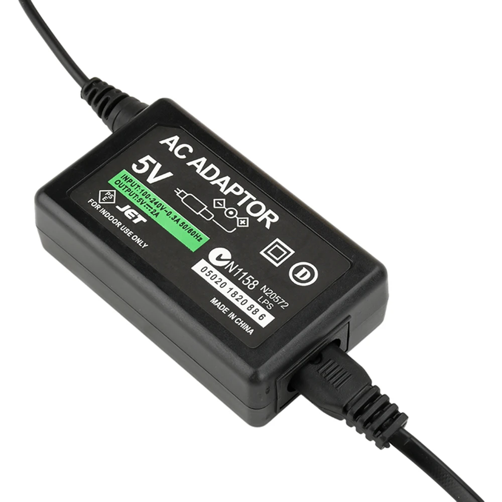 AC100-240V AC Adapter Home Wall Charger สายไฟสําหรับ Sony PSP1000/2000/3000 แหล่งจ่ายไฟและเกม