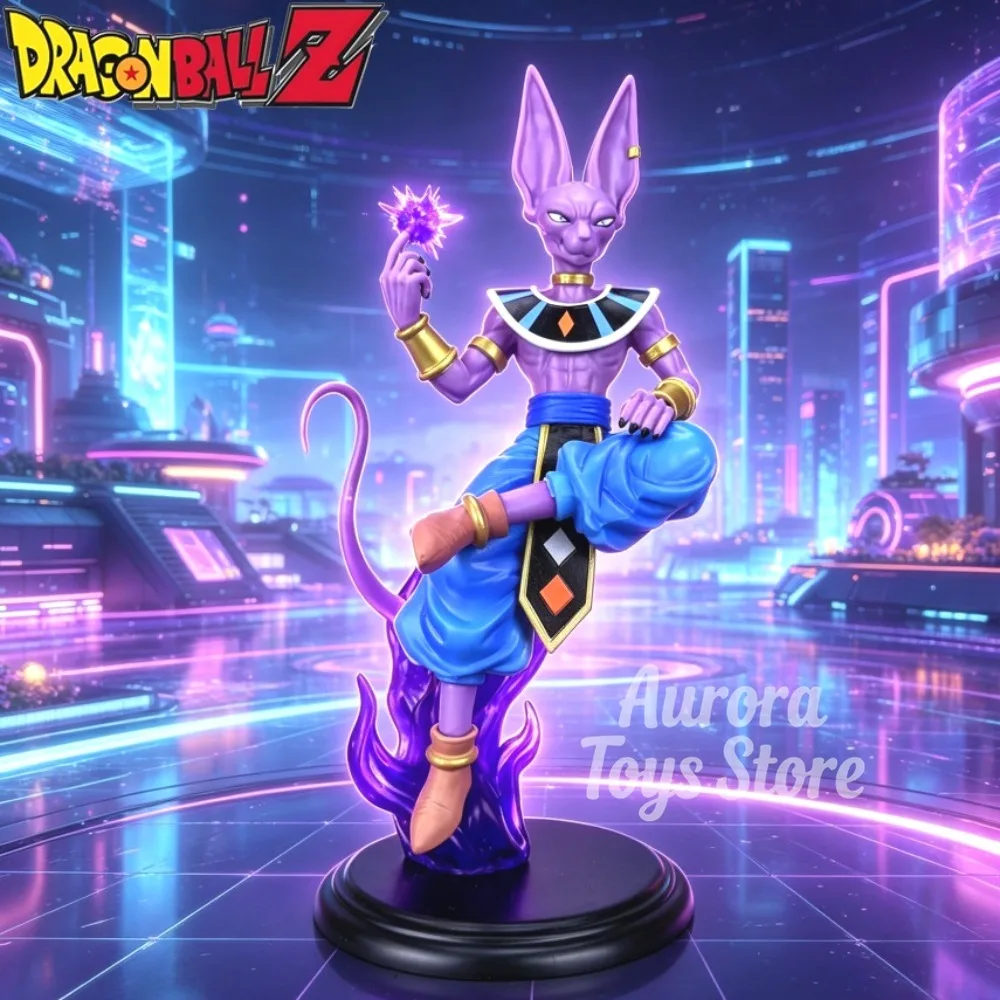 

Anime Dragon Ball Z Figure Beerus Action Figures Pvc Statue Desktop Ornamen Collection Model Toys Gifts 21cm