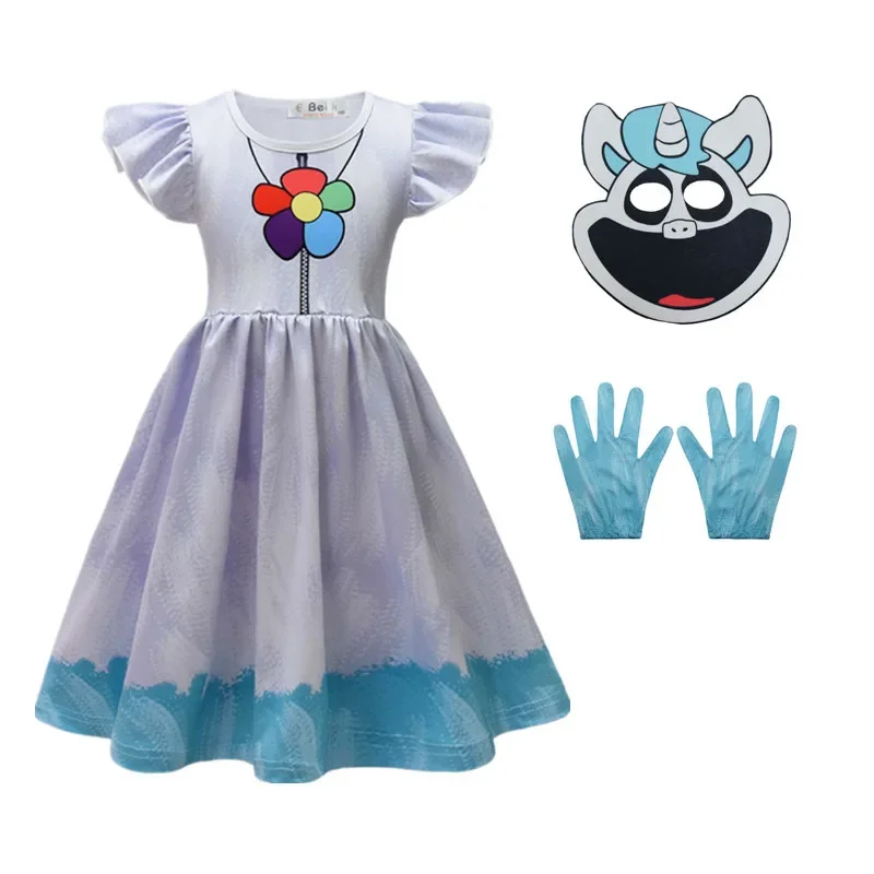 S-smiling c-critters disfraces de Cosplay para niños, mono DE ACCIÓN DE Catnap de siesta de gato sonriente, vestidos de fiesta de Halloween, traje de vestir para niños
