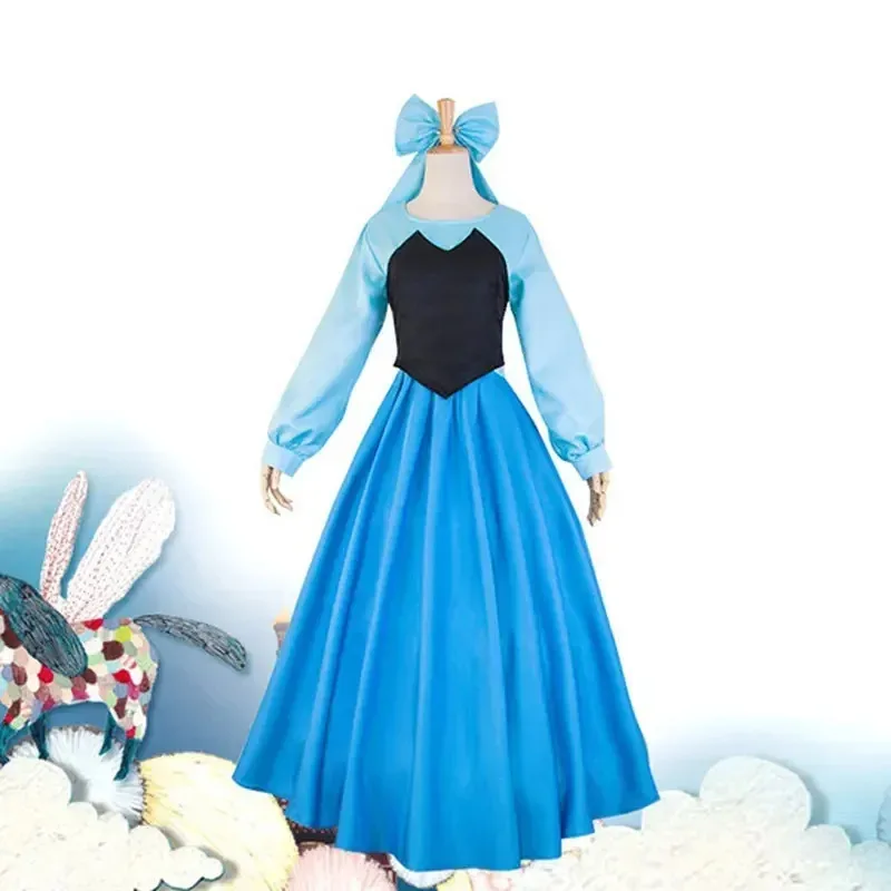 

Anime Ariel Princess Cos Costume The Little Mermaid Cosplay Costume Ariel Clothes Party Dress Halloween Carnival Adult for Women