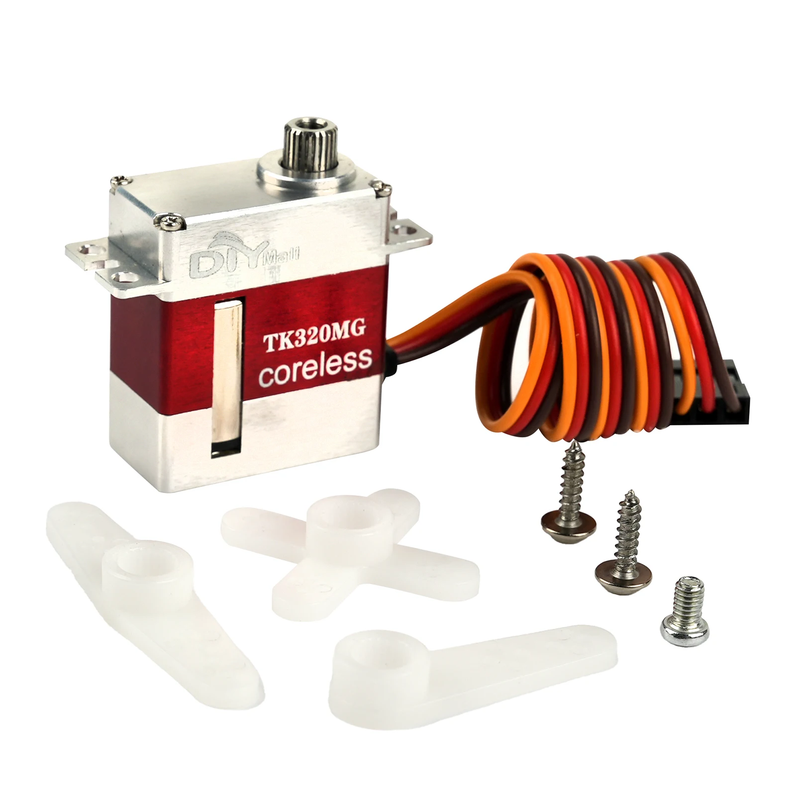 Micro Servo numérique 20g TK-320MG, 180/270/360 degrés, fonctions de puissance du moteur sans noyau, bricolage, Mini servos, pièces pour Robot avion