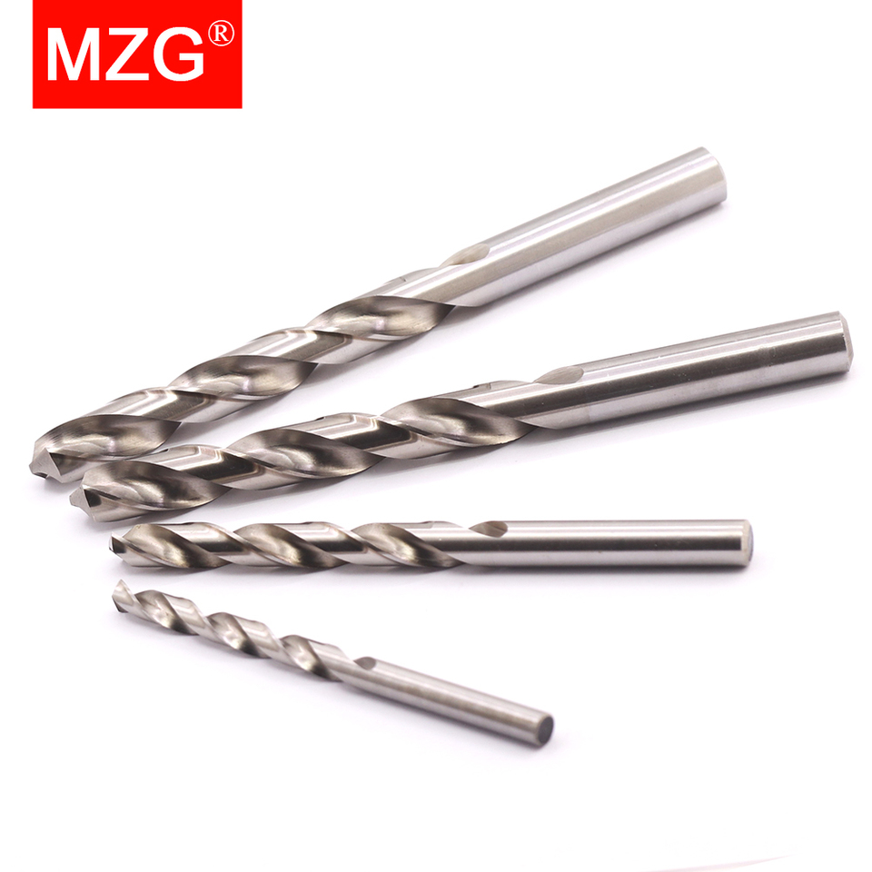  MZG 1-13mm Drill Bit Set HSS Titanium Coated High Speed Steel Twist Straight shank Tool Organizer For Wood Metal Steel Hole 