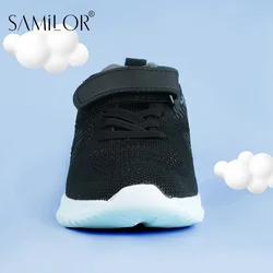 Samilor Breathable Sneakers Boys Sport Running Shoes Comfortable Children Girls Leisure Trainers School Mesh Walking Footwear