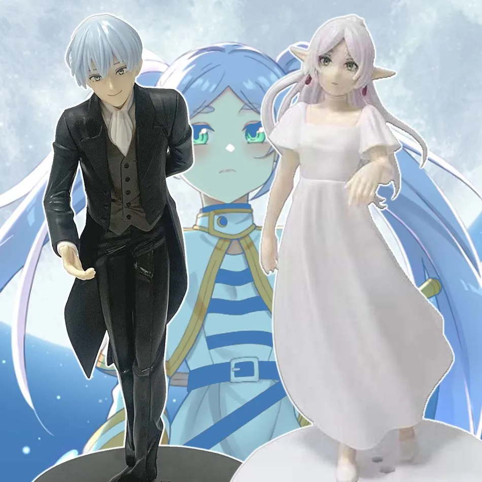 18-20cm Frieren: Beyond Journey's End Anime Figure Frieren Himmel Proposal Dance Action Figure PVC Ornaments Toy Brithday Gifts