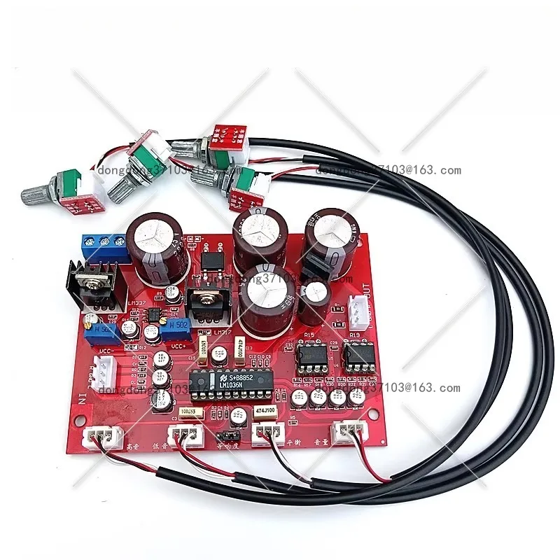 

Подходит для аудиофильской тонической платы LM1036N с двойным операционным усилителем AD45257, сервопривод предусилителя