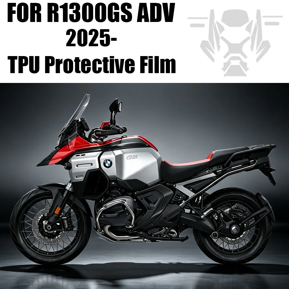 For R1300GS ADV PPF Fairing Film R1300GS ADV 2025 Invisible Motorcycle Cover TPU Complete Anti-scratch Paint Protection