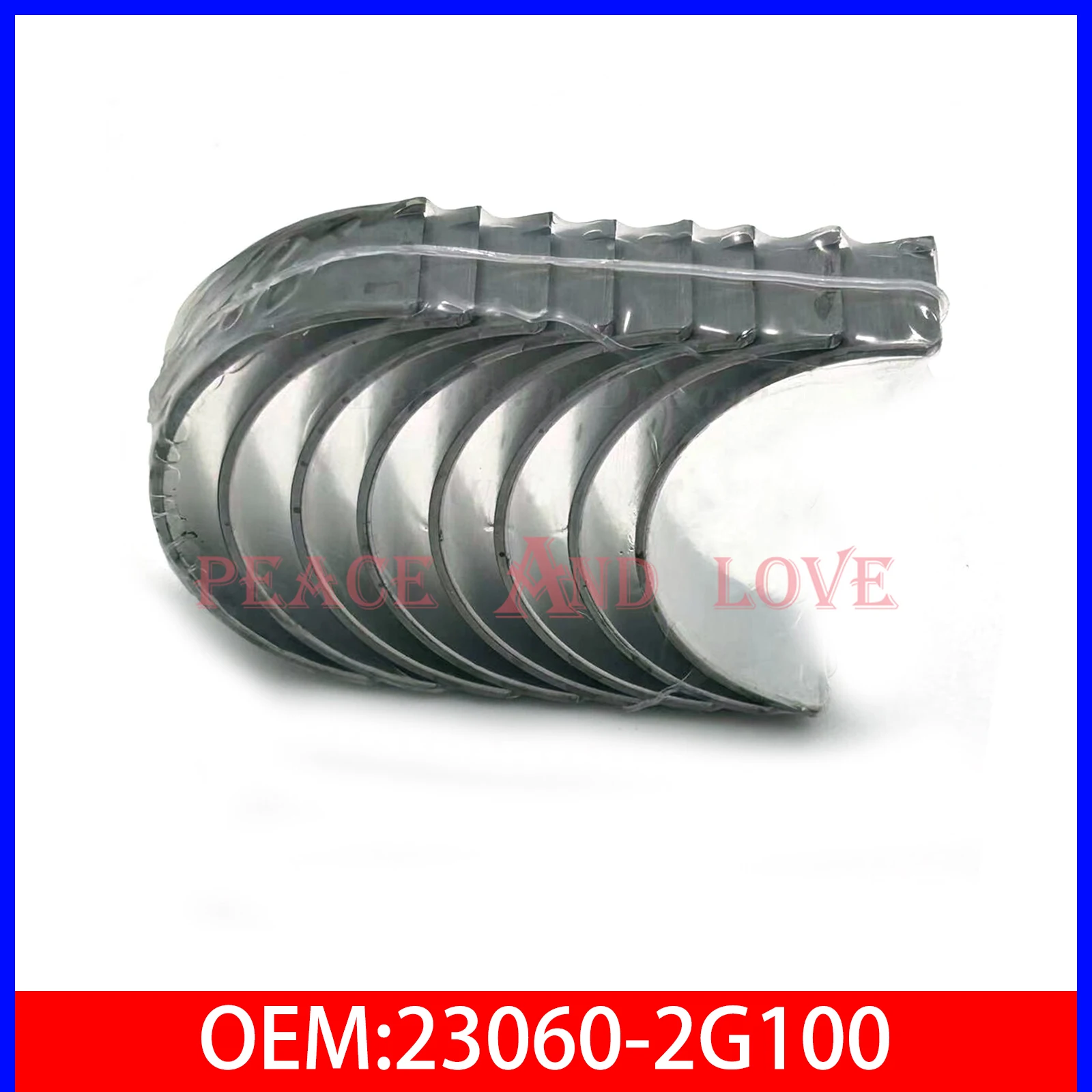 

8 шт. 23060-2G100 шатунный подшипник STD для Hyundai Kia 2.0L 2.4L 2008-2018 230602G100