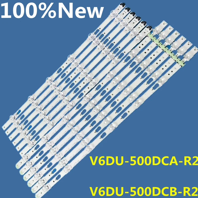 

LED Backlight Strip V6DU-500DCA-R2 V6DU-500DCB-R2 BN96-39657A 39658A For UA50MU7000 UA50MU6153 UA50MU6150 UA50MU6103 UA50MU6100