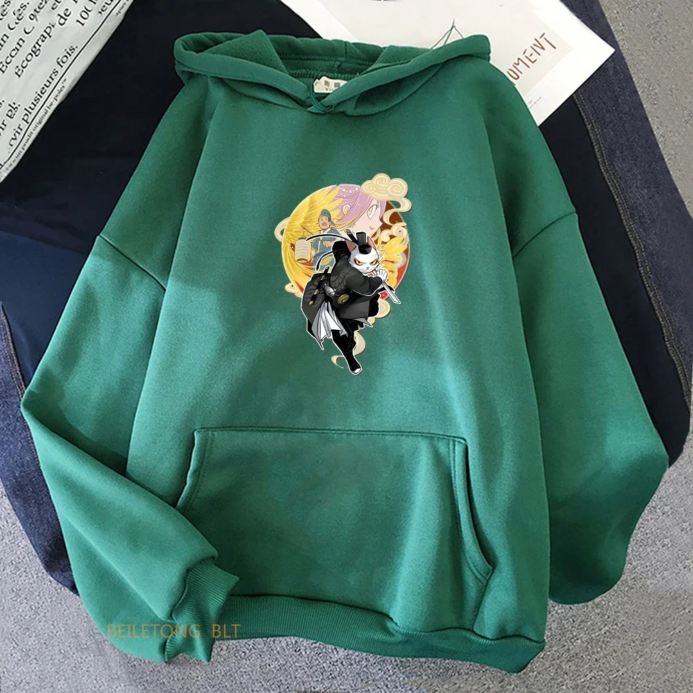 Log of Dali Temple Li Bing Shaoqing Cat Oversized Hoodie Fashion WOMEN Printing Anime Long-sleeved Sweatshirt Sense of Design