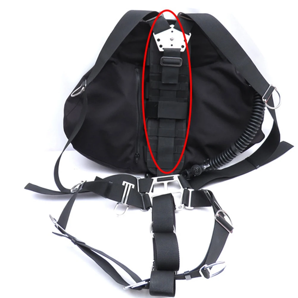 AEF5-4X2kg Scuba Diving Side BCD Mount Nylon Weight Pocket With Assembling Grommet view 4