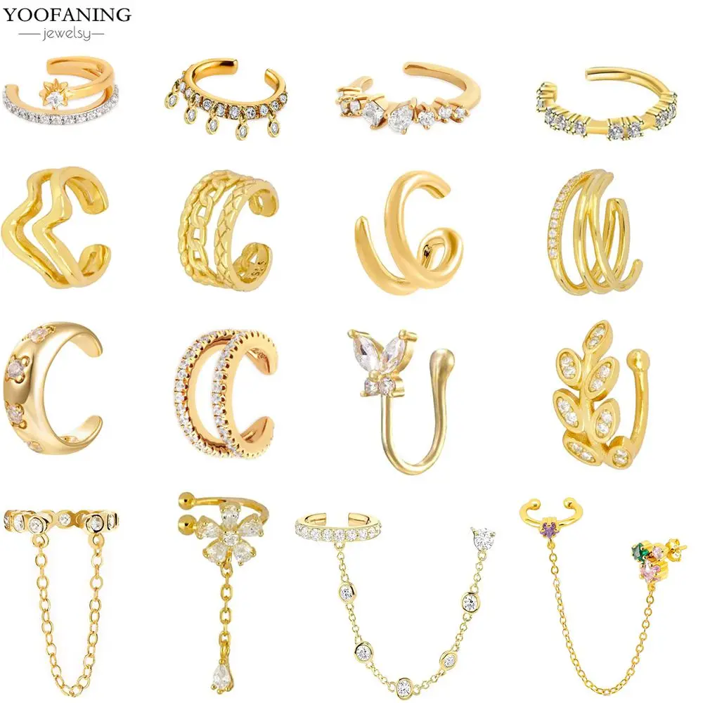 

1 шт. 2025 хит продаж, хит продаж, женские клипсы для ушей с кристаллами, ретро 24-каратное золото, нерегулярные серьги, изысканные ювелирные изделия, подарок для вечеринки, свадьбы