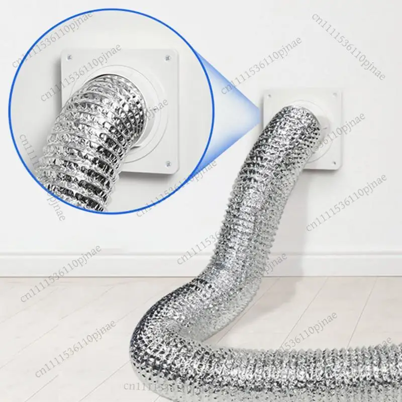Dryer Vent Adapter Dryer Duct Wall Plate Hose Extension Connector Vent Adapter Quick Connect & Disconnect Dryer hose coupling