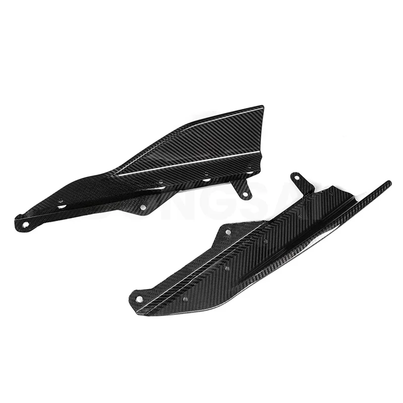High Quality Side Skirts Glossy Carbon Wear Resistant Anti Corrosion Precise Fit Auto Replacement Parts