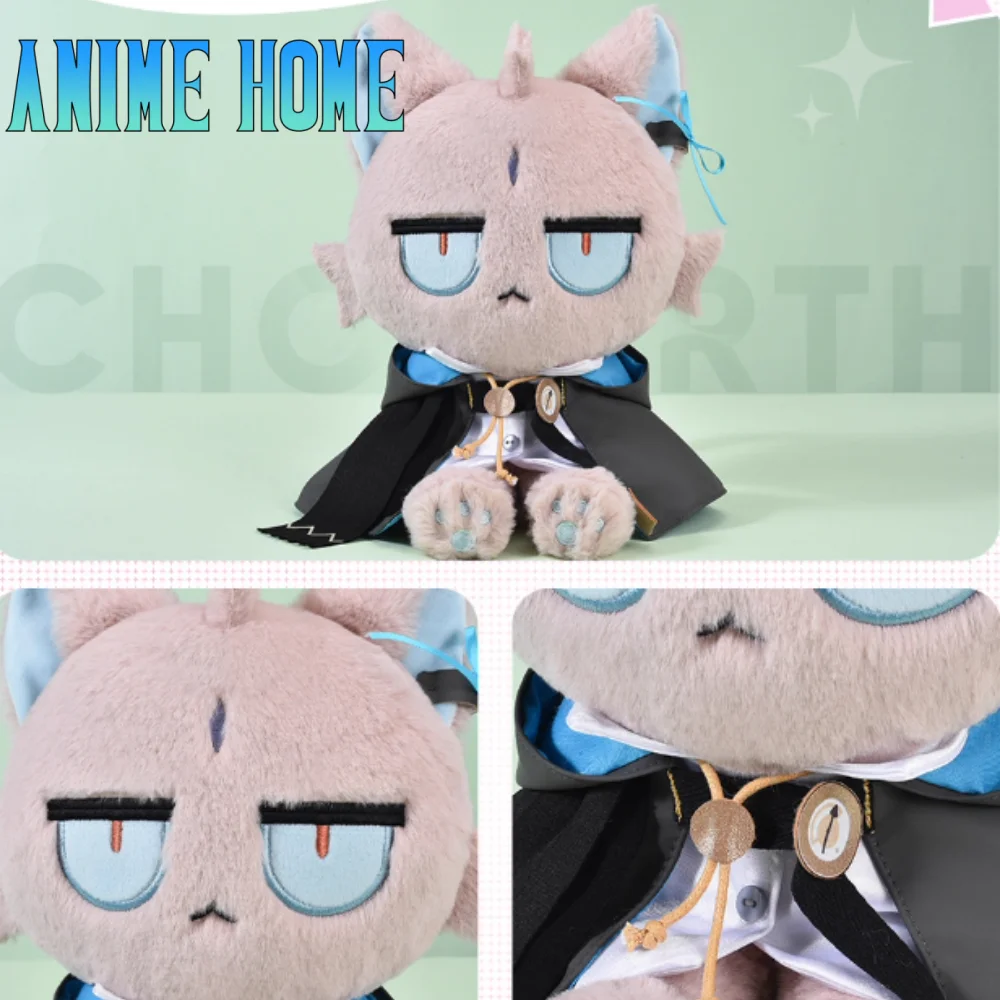 

Available Game Arknights Passenger Cat Plush Pillow Doll Toy Cosplay Official Original Xmas Gift Lovely