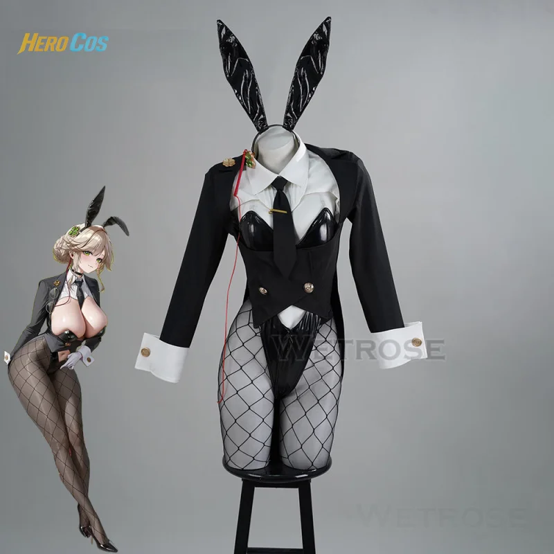 

NIKKE:The Goddess of Victory Ade Cosplay Costume Bunny Girl Jumpsuit Halloween Carnival Party Outfit HERO Cos