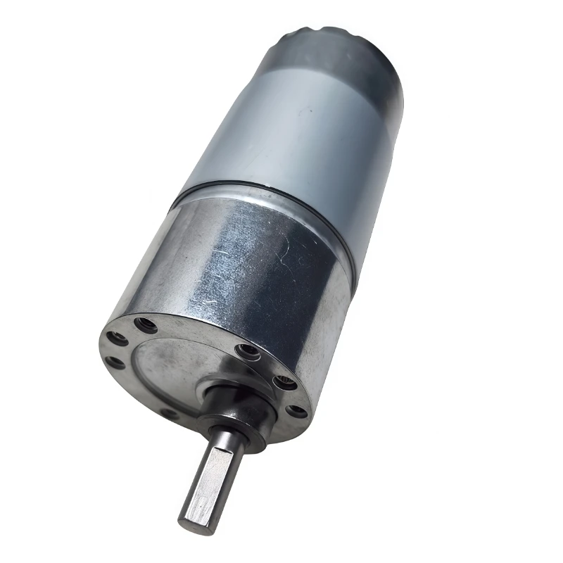 JGB37-555 High Torque Low Speed 12V Electric DC Gear Motor Micro 24V 555 Dc Gearbox Reduction Motor  Geared Motor for Robot Arm