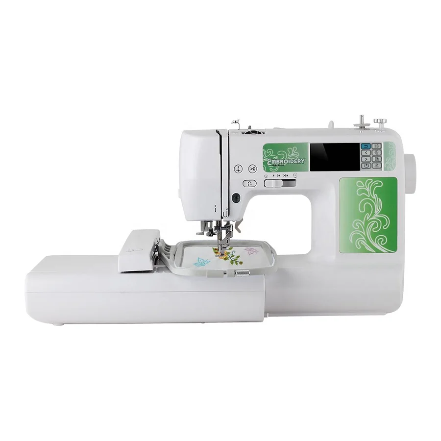 

Qike 890B Affordable price small Househol 100*235mm computer embroidery machine