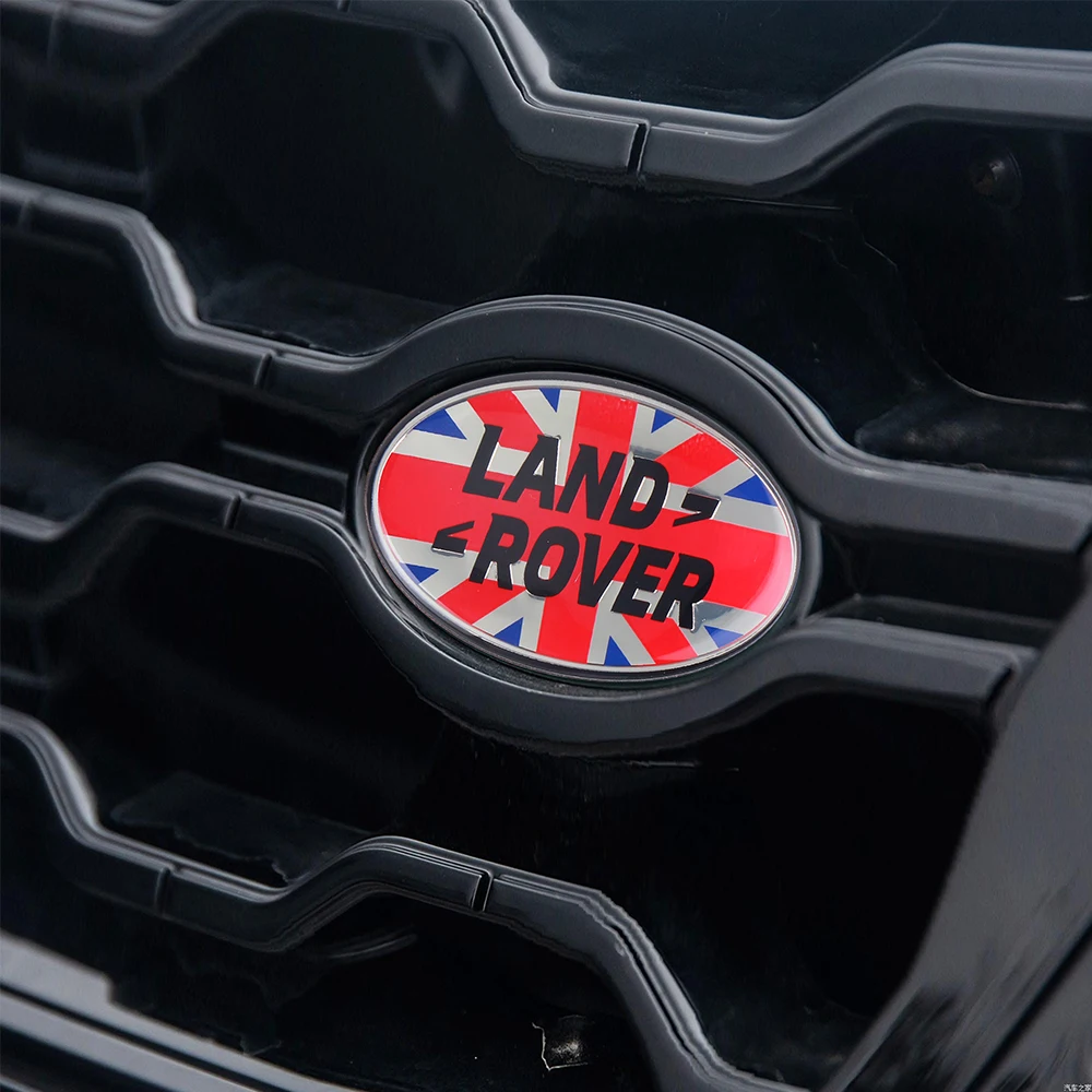 Auto Radiatore Anteriore Emblema Distintivo Della Decalcomania Per Landrover SVR Discovery Velar Evoque Freelander 1 Range Rover Supercharged