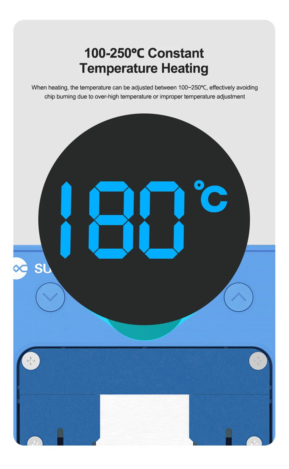 SUNSHINE-Estação de Aquecimento de Chip para iPhone, Samsung, Redmi, Disco Rígido, CPU, Degumming, Removedor de Cola, Ferramentas de Reparo