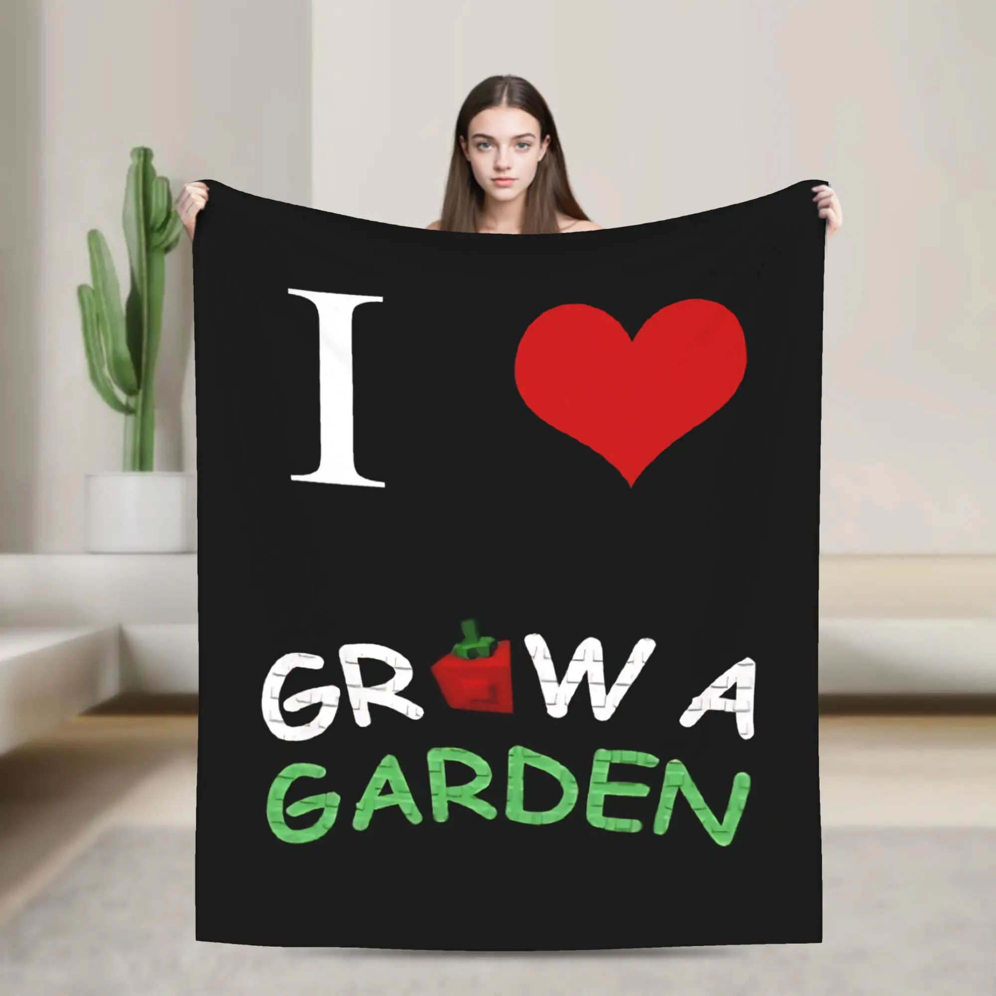 

Я люблю вырасту садовые одеяла, флисовые летние многофункциональные тонкие одеяла с кондиционером для постельных принадлежностей, офисные покрывала