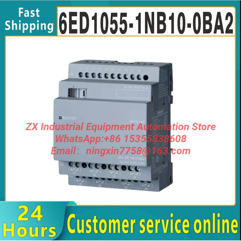 Original LOGO Logic Controller 6ED1055-1NB10-0BA2 24R Digital Expansion Module