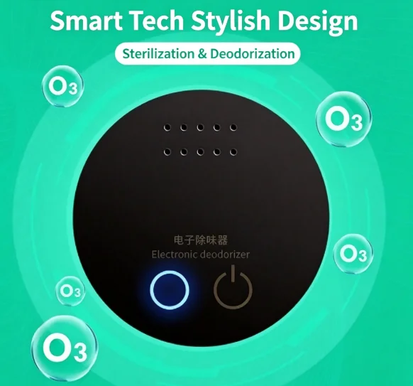 Portable Intelligent Ozone Air Purifier Household Sterilizer and Deodorizer for Toilet Shoe Cabinet and Pet Nest image 3
