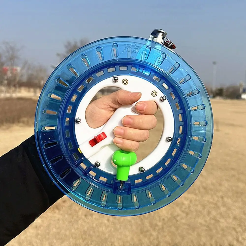 

Creative with String Kite Reel Come with Lock 18/20/22/26cm String Spool Handle Tool Twisted String Line String Flying