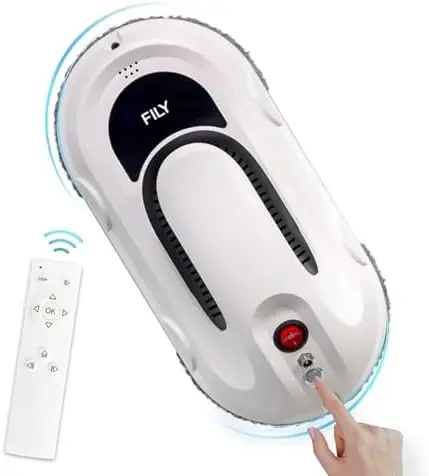 

Умный очиститель окон FILY S1PRO – сила всасывания 5000 Па, для использования внутри и снаружи помещений, запуск одной кнопкой, дистанционное управление