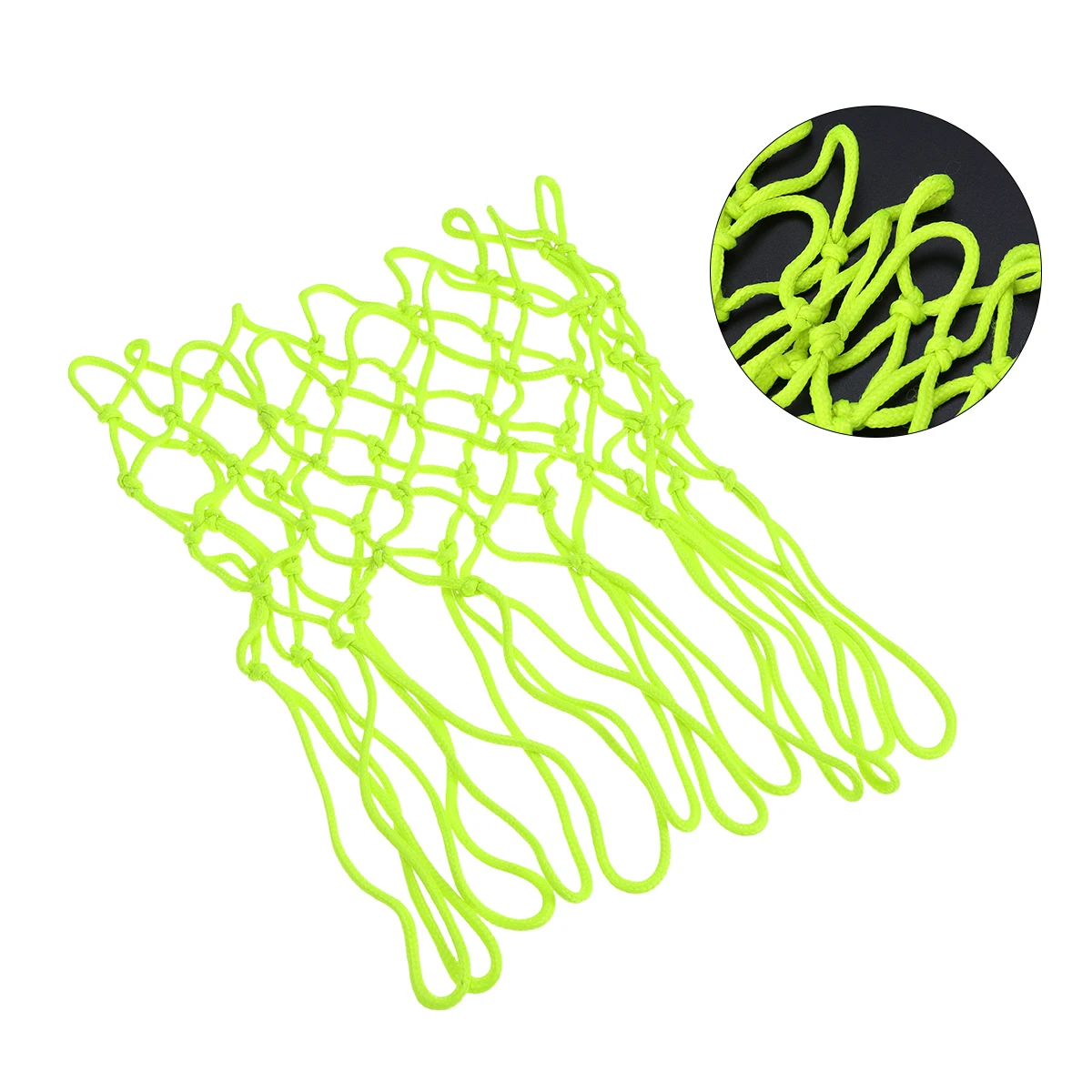 Nylon Basketball Net Fluorescence Rim Glow in The Dark Heavy Duty Child Luminous