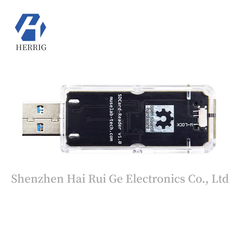 MuseLab Open Source Card Reader USB3.0 GL3224 Hardware Open Source SD-Reader