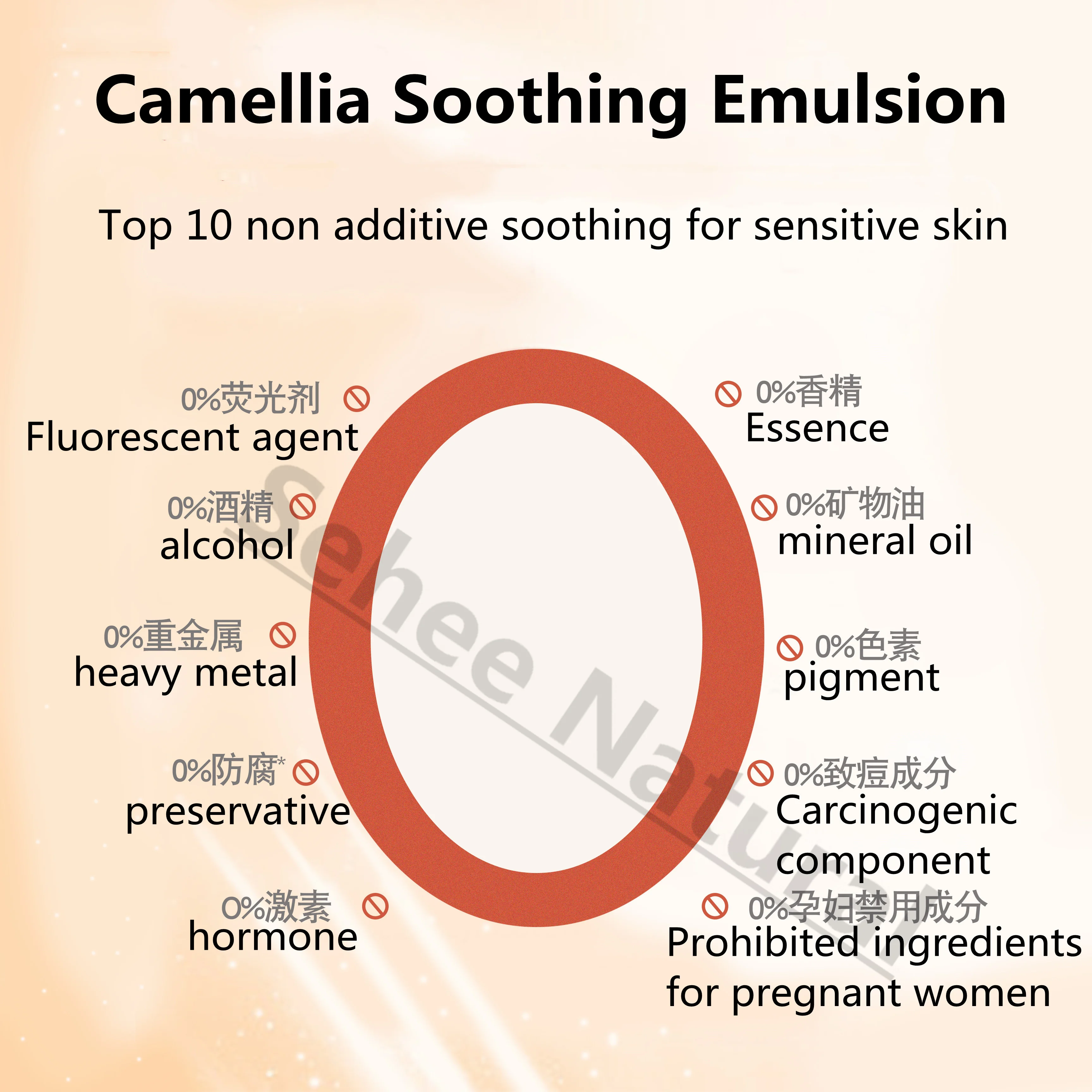 Camellia Moisturizing Emulsion Soothing Fragile Skin Lotion Repairing Barrier Fading Red Controlling Oil 120ml