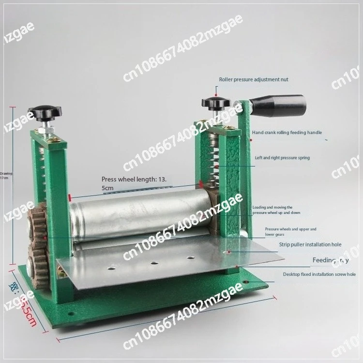 

Hand crank drawing machine Belt pressing machine Glue cylinder flattening machine Leather machinery