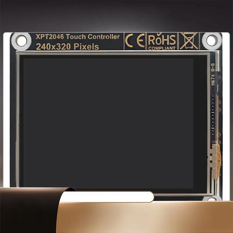 

N35R-Для Raspberry Pi 2,4-дюймовый IPS ЖК-дисплей Сенсорный экран Встроенный динамик Аудио (аудио не для Pi5 Но работает с нулем/3B/4B)